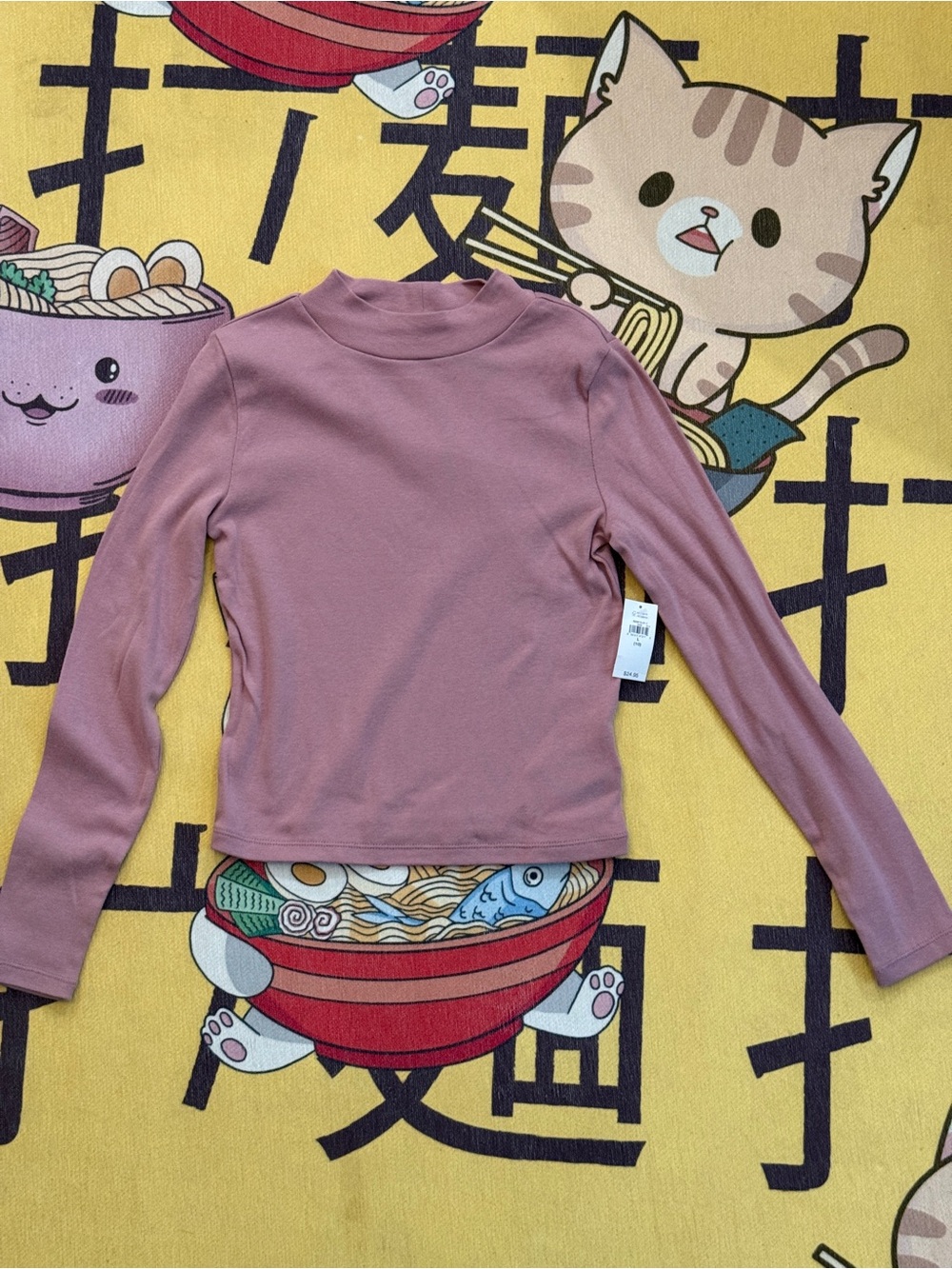 GAP Kids Mauve Crewneck Top